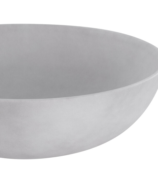 Differnz Waskom Slim | Keramiek | Betonlook | H12,5 x Ø28,5 cm