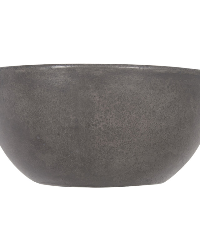 Differnz Waskom Boomer | Beton | Donkergrijs | H10 x Ø 20 cm