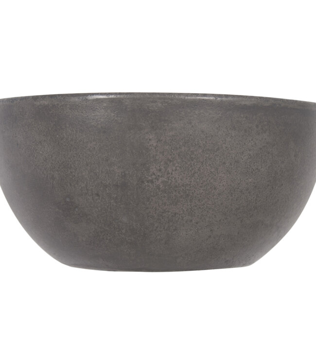 Differnz Waskom Boomer | Beton | Donkergrijs | H10 x Ø 20 cm