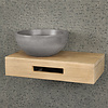 Waskom Hura L | Beton | H12 x Ø28 cm