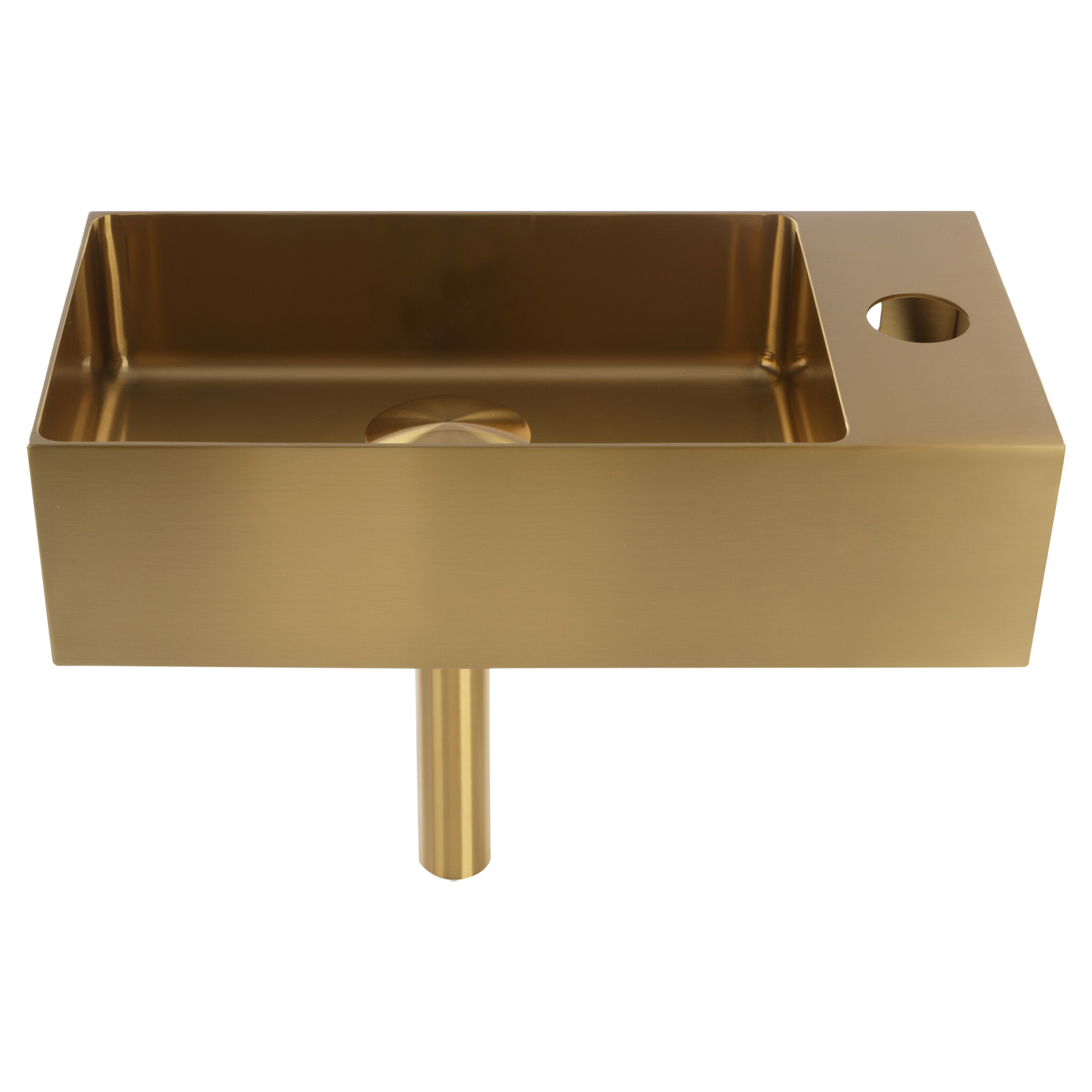 Differnz Fontein | RVS | Goud | H9 x B36,5 x D18 cm