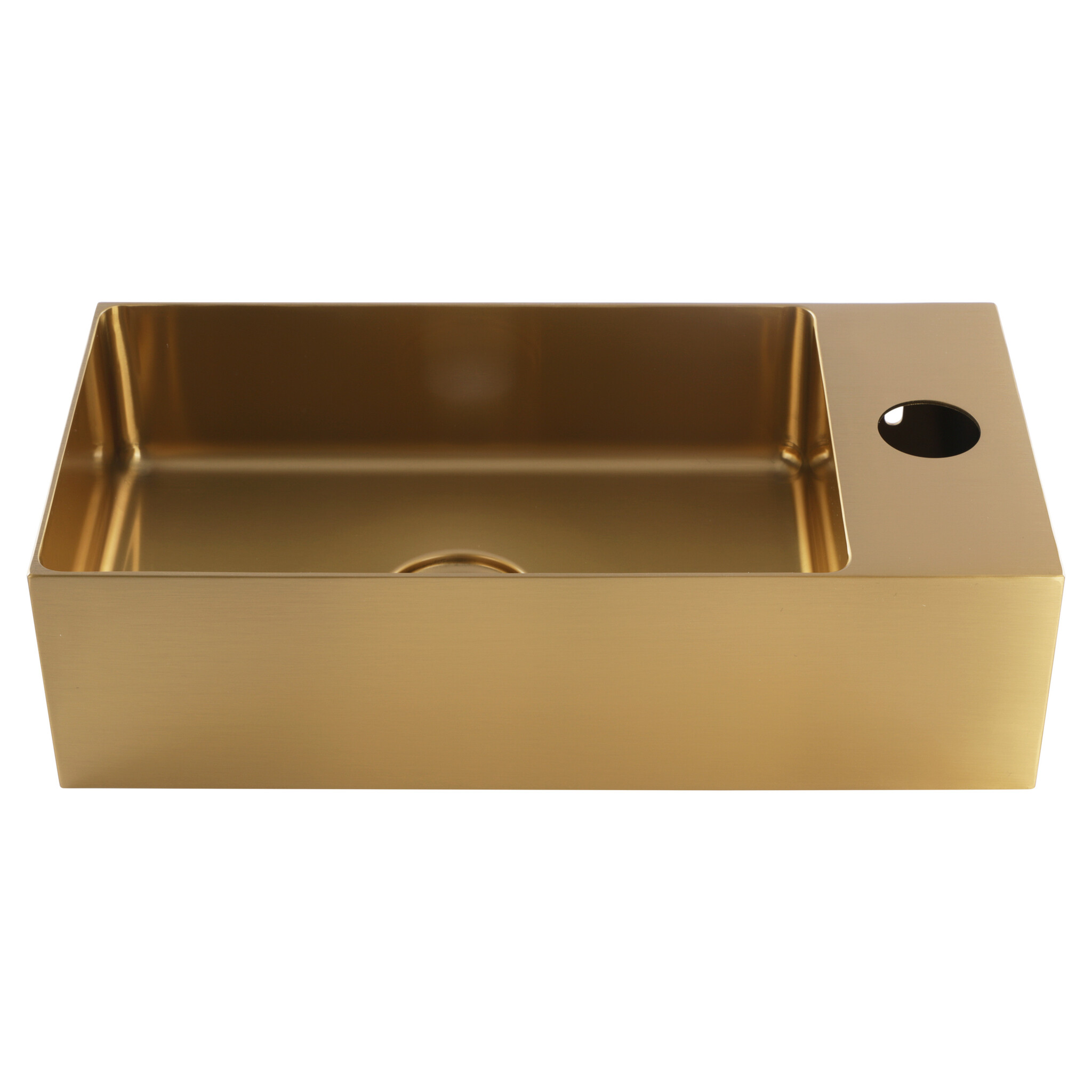 Differnz Fontein | RVS | Goud | H9 x B36,5 x D18 cm