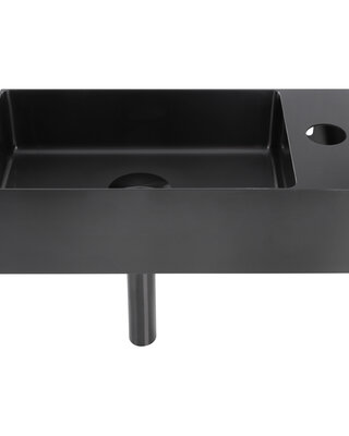 Differnz Fontein | RVS | Gun Metal | H9 x B36,5 x D18 cm