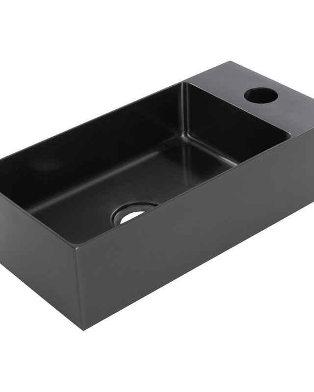 Differnz Fontein | RVS | Gun Metal | H9 x B36,5 x D18 cm