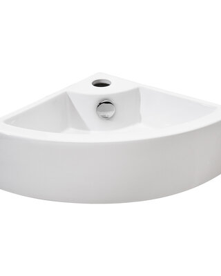 Differnz Hoekfontein Hera | Wit | H12,5 x D32,5 cm