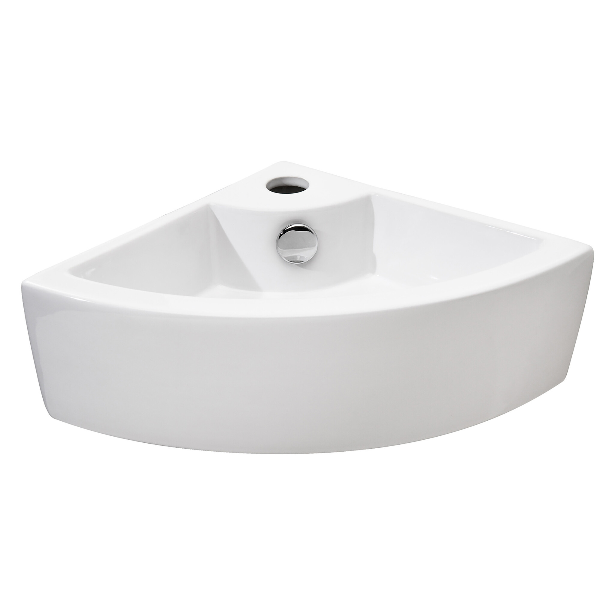 Differnz Hoekfontein Hera | Wit | H12,5 x D32,5 cm