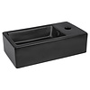 Fontein Hura L | Mat Zwart | H11,5 x B40 x D22 cm