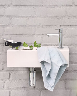 Differnz Fontein Hura L | Wit | H11,5 x B40 x D22 cm