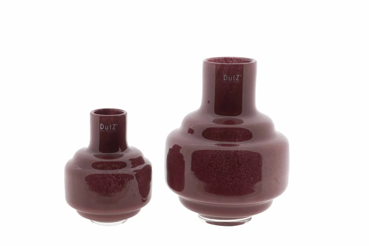 DutZ Vaas Urtii | Cranberry Dark | H19 x D16 cm