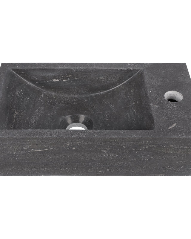 Differnz Fontein Hura L | Limestone | H11 x B40 x D22 cm