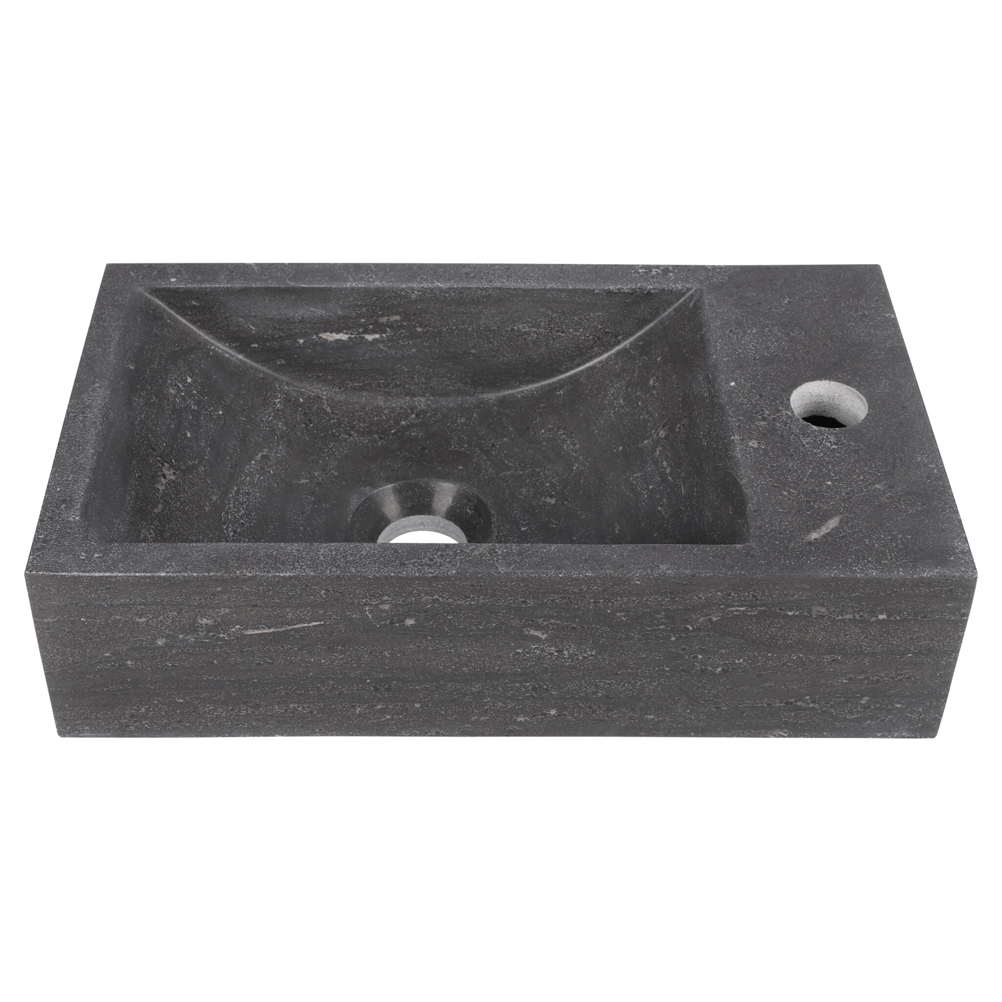 Differnz Fontein Hura L | Limestone | H11 x B40 x D22 cm