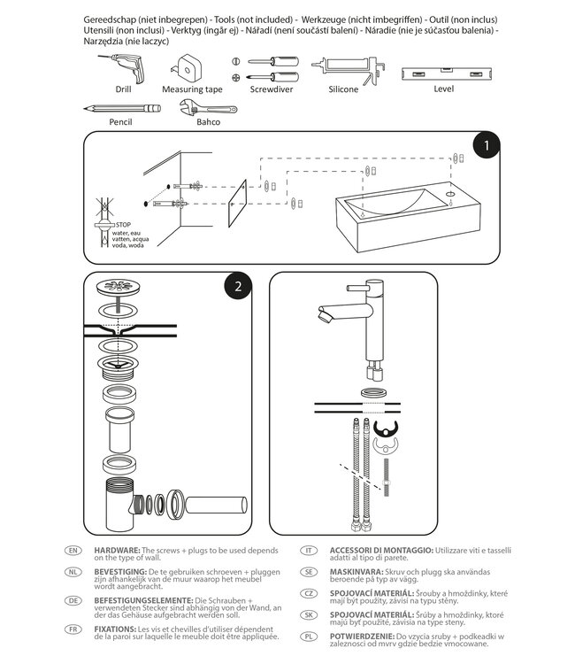 Differnz Fontein Hura L | Limestone | H11 x B40 x D22 cm