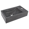 Fontein Hura L | Limestone | H11 x B40 x D22 cm