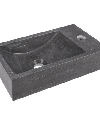 Differnz Fontein Hura L | Limestone | H11 x B40 x D22 cm