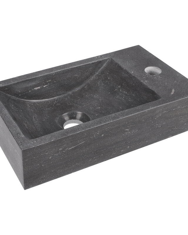 Differnz Fontein Hura L | Limestone | H11 x B40 x D22 cm