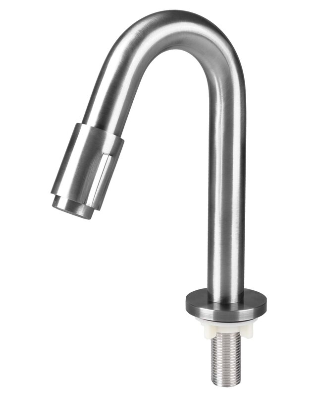 Differnz Koudwaterkraan | Mat Chroom | H19 cm