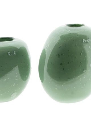 DutZ Vaas Ovali | Pistache Bubbles | 2 Maten