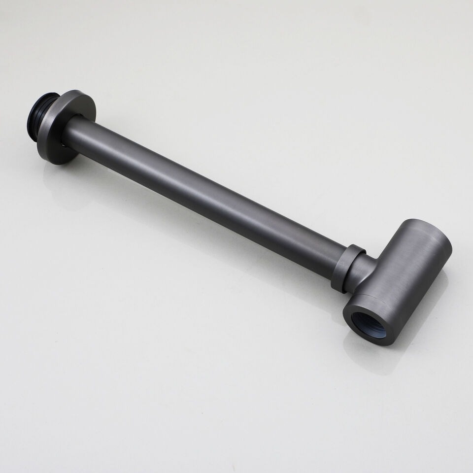 Rene Houtman Sifon Met Pop-Up Click Afvoer Gun Metal
