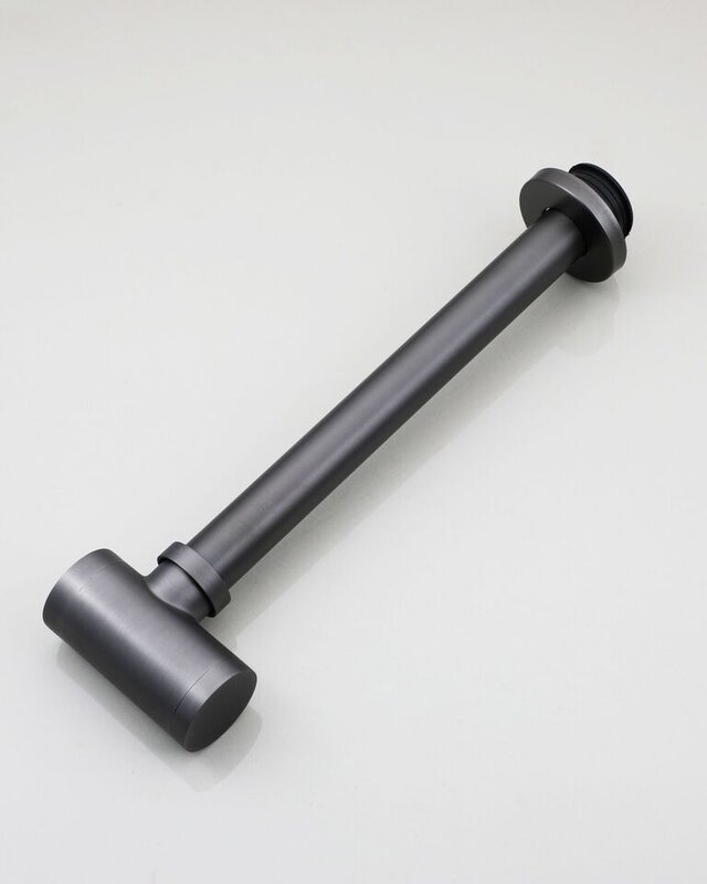 Rene Houtman Sifon Met Pop-Up Click Afvoer Gun Metal