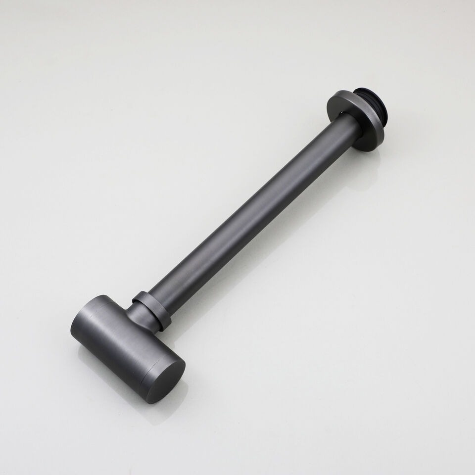 Rene Houtman Sifon Met Pop-Up Click Afvoer Gun Metal