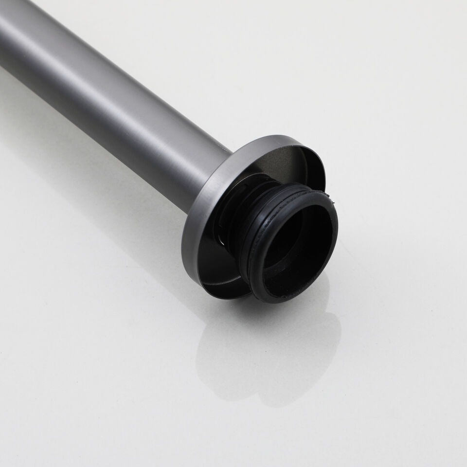Rene Houtman Sifon Met Pop-Up Click Afvoer Gun Metal