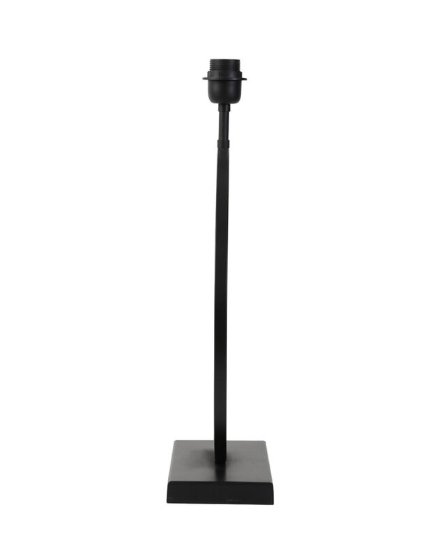 Light&Living Lampvoet Liva | Mat Zwart | H52 x B12,5 x L40 cm