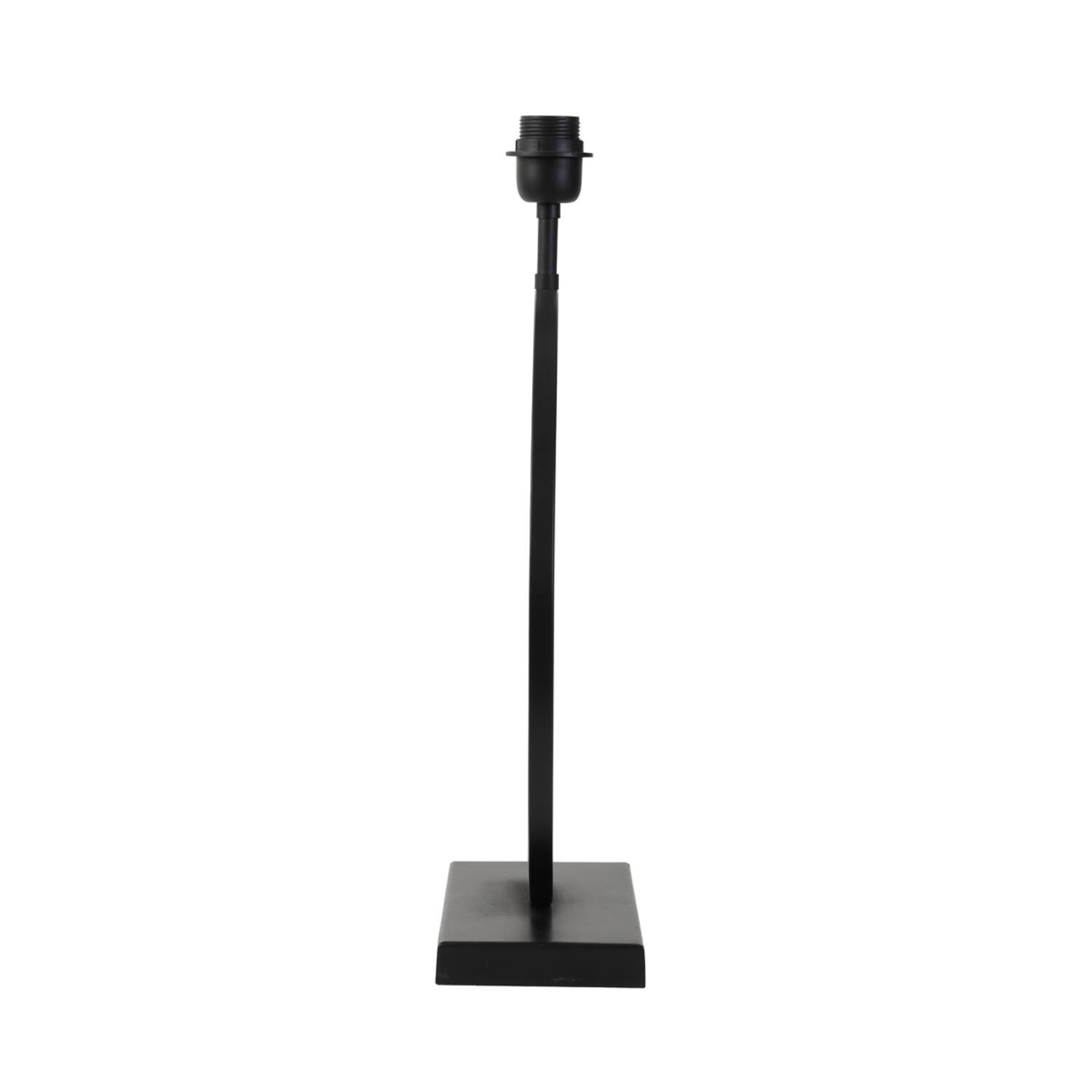 Light&Living Lampvoet Liva | Mat Zwart | H52 x B12,5 x L40 cm