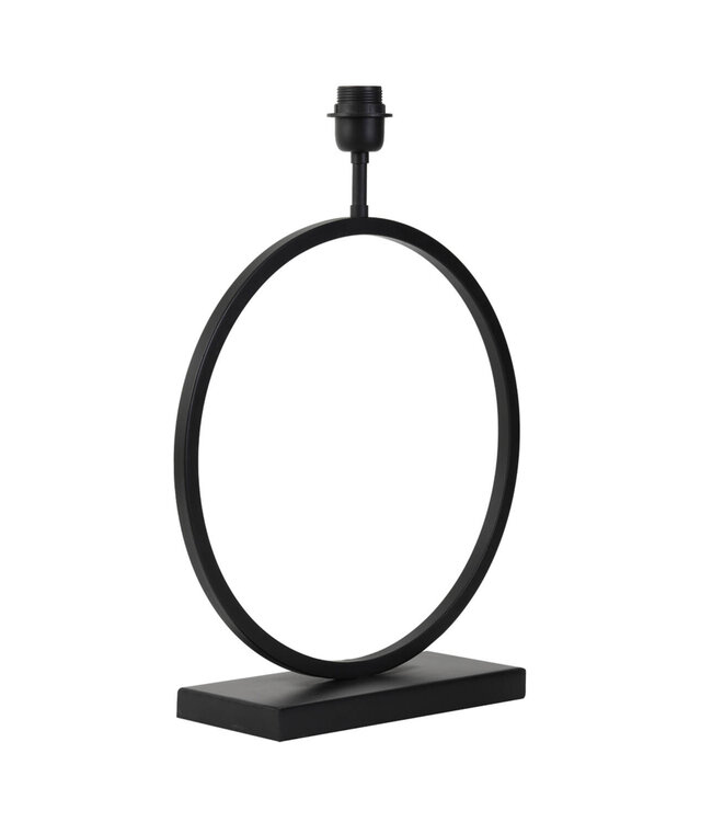 Light&Living Lampvoet Liva | Mat Zwart | H52 x B12,5 x L40 cm