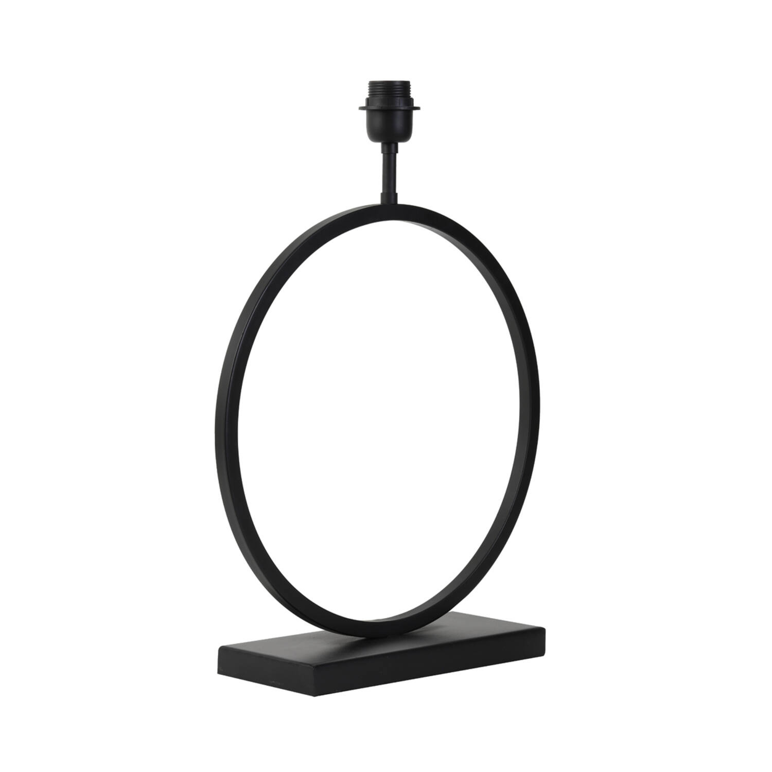 Light&Living Lampvoet Liva | Mat Zwart | H52 x B12,5 x L40 cm