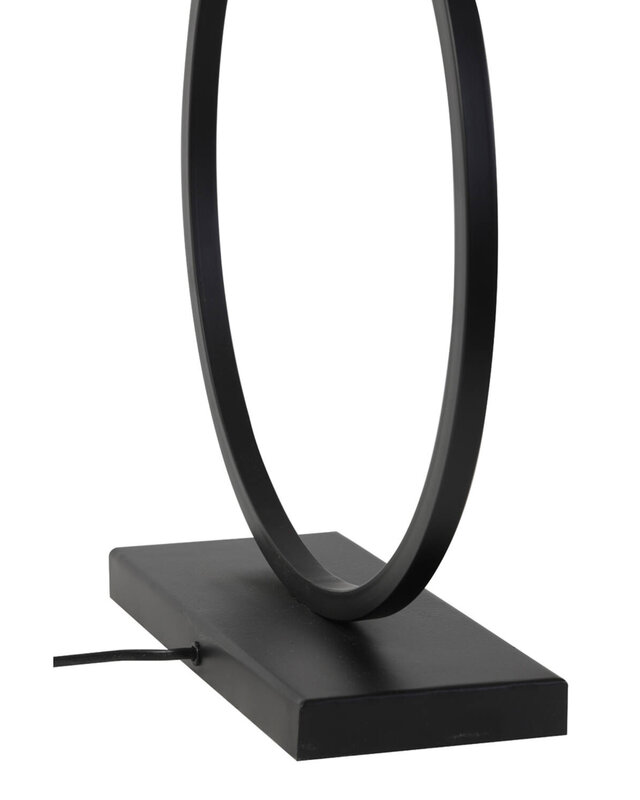 Light&Living Lampvoet Liva | Mat Zwart | H52 x B12,5 x L40 cm