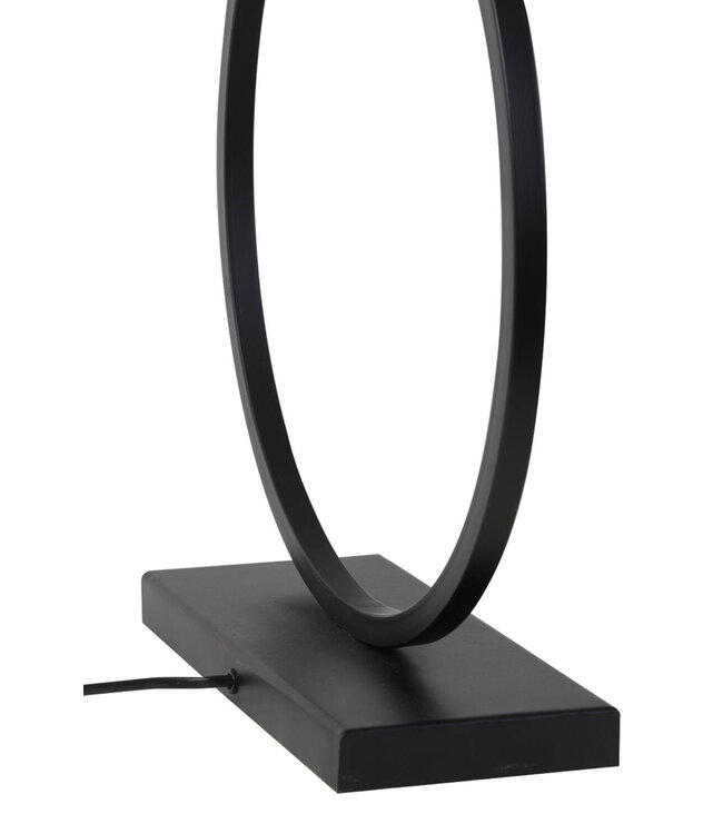 Light&Living Lampvoet Liva | Mat Zwart | H52 x B12,5 x L40 cm