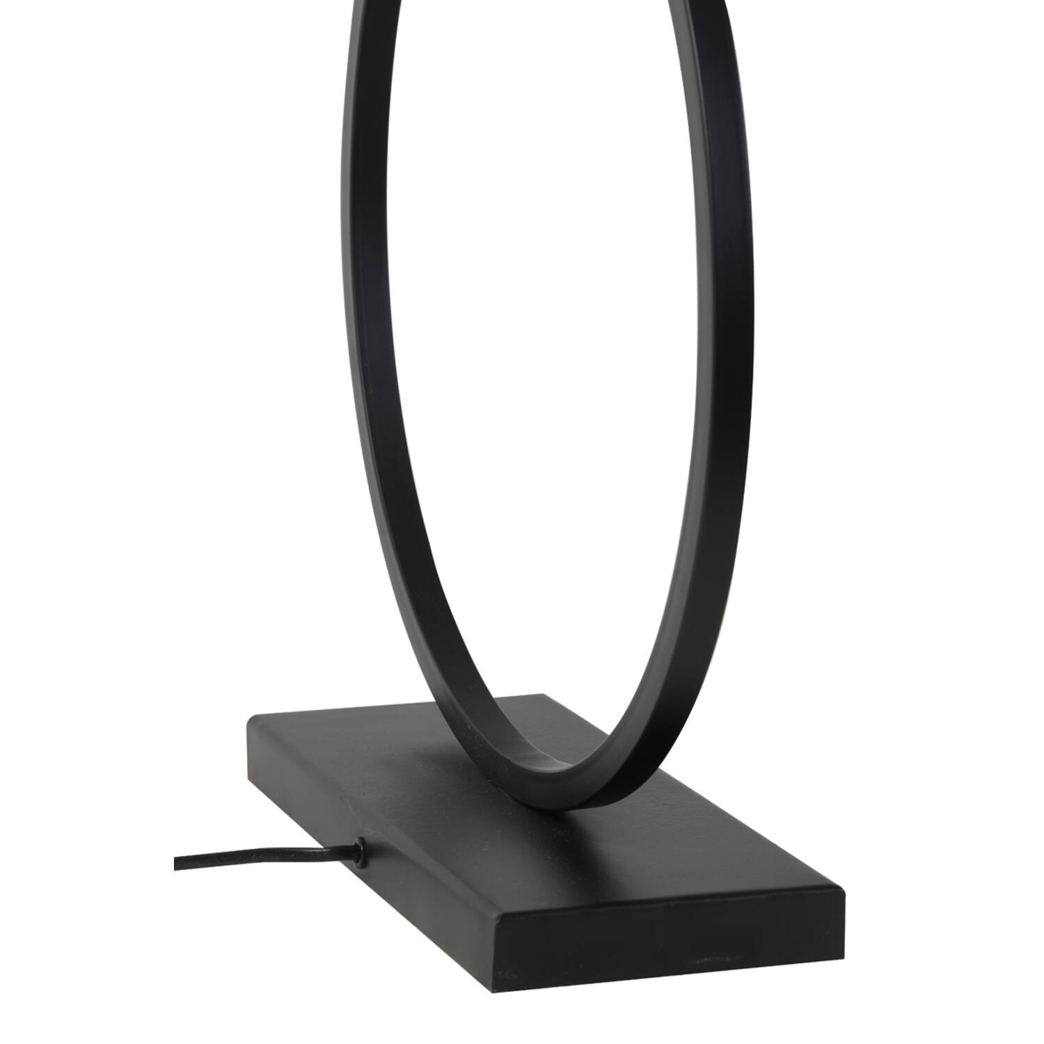 Light&Living Lampvoet Liva | Mat Zwart | H52 x B12,5 x L40 cm