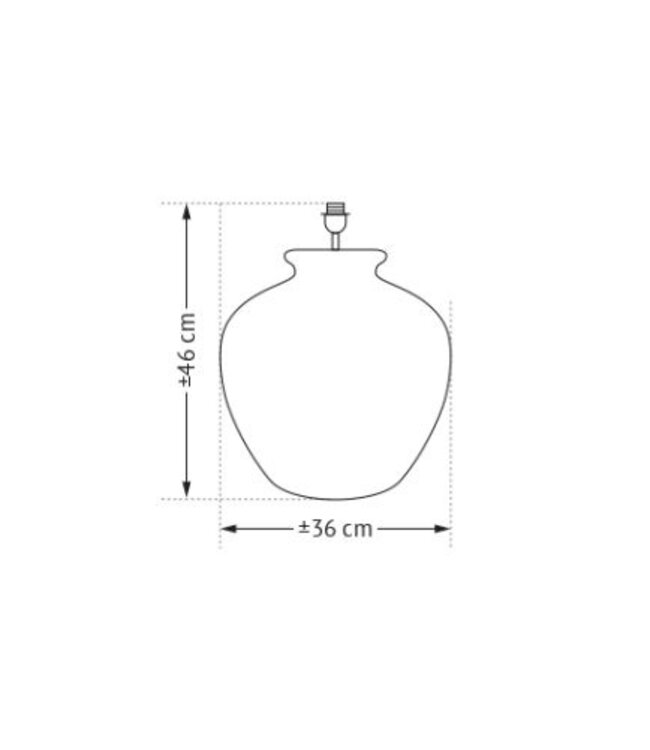 Frezoli Tonono Kruiklamp |  Wit/Ecru