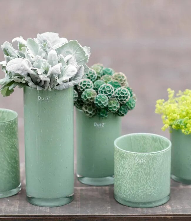 DutZ Cilinder Vaas | Pistache | H20xD12