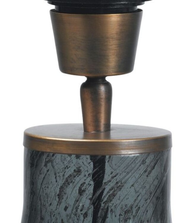 Frezoli Cleria Glazen Tafellamp | H43 cm