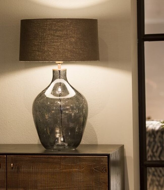 Frezoli Cleria Glazen Tafellamp | H43 cm