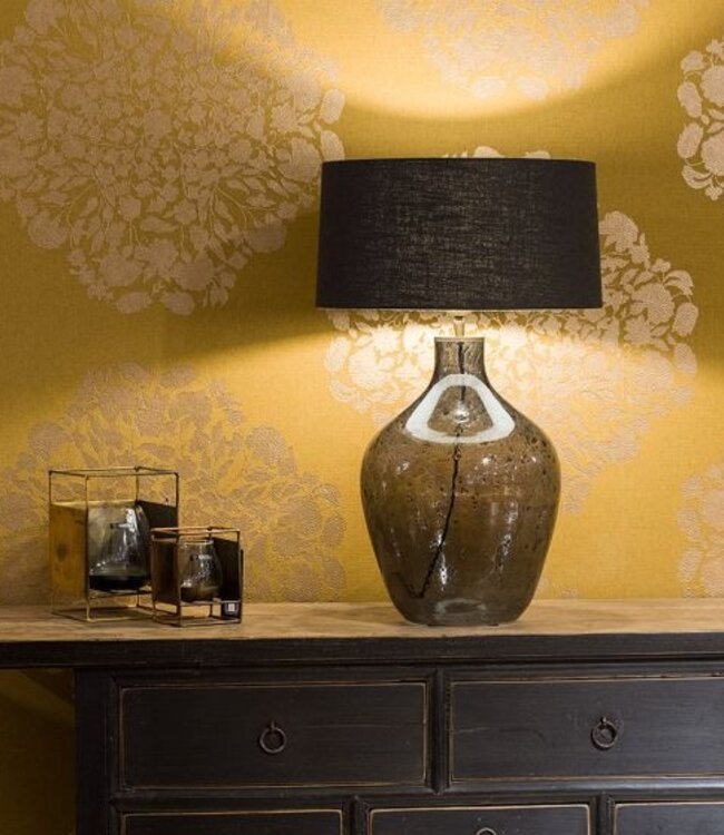 Frezoli Cleria Glazen Tafellamp | H43 cm