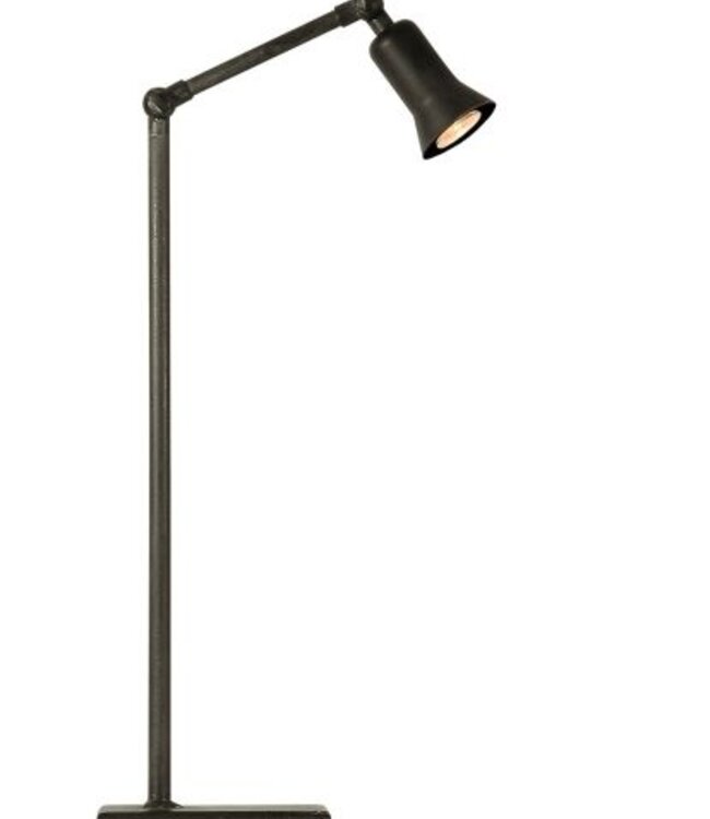 Frezoli Sirmione Tafellamp | Mat Zwart | Verstelbaar