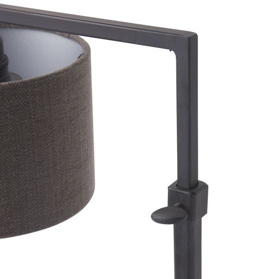 Frezoli Hardstenen Bureaulamp | Mat Zwart | Verstelbaar