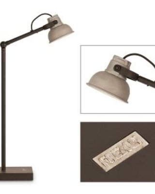 Frezoli Tafellamp Mazz | Grijs | H57 cm