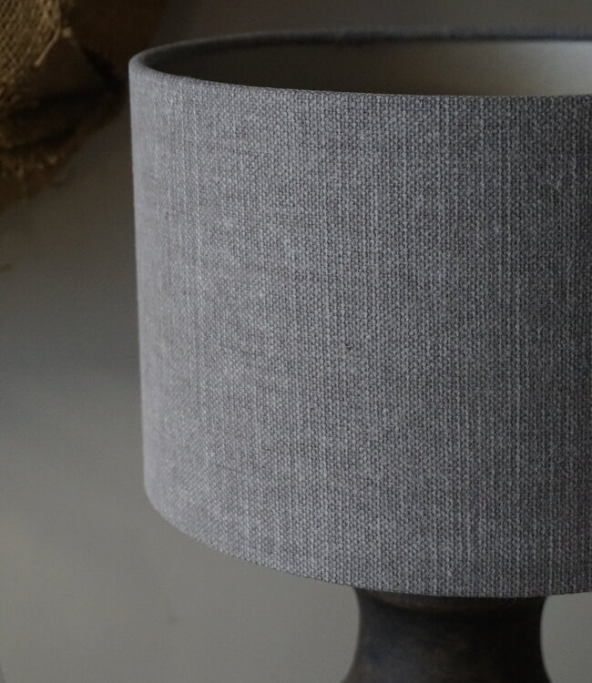 Brynxz Lampenkap Cilinder | Stone | H16 x Ø 25 cm