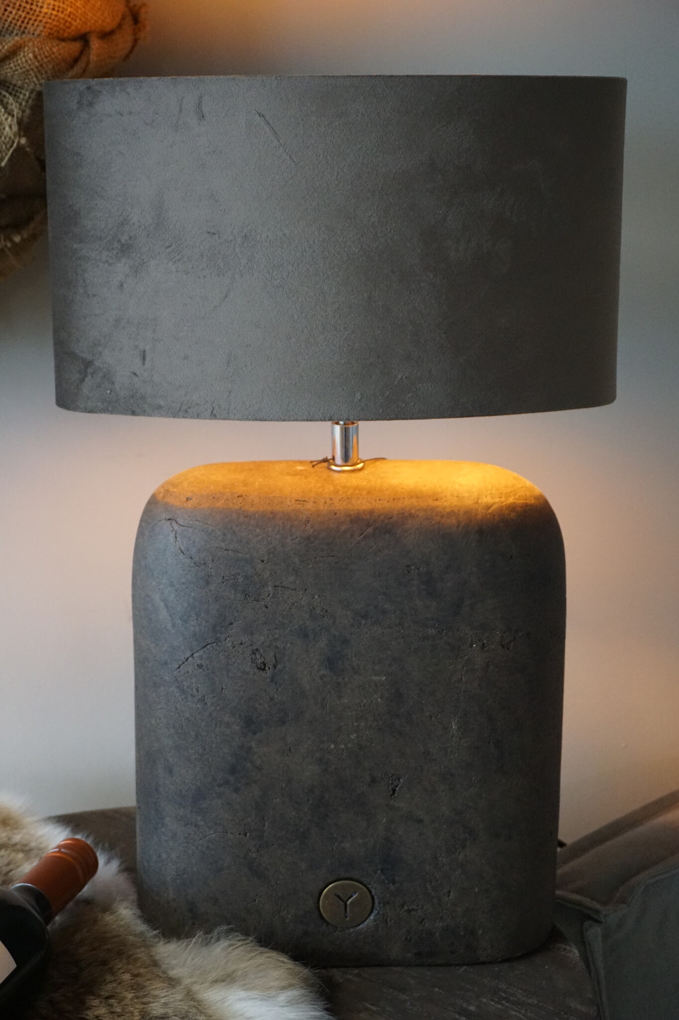 Brynxz Lampenvoet | Envelop | Majestic Brown | 25 x 12 x 38 cm