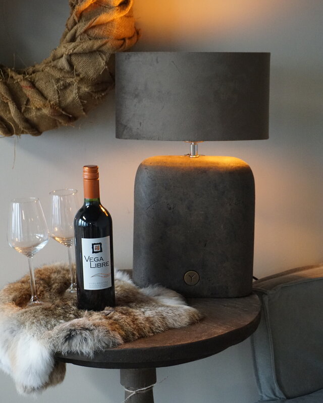 Brynxz Lampenvoet | Envelop | Majestic Brown | 25 x 12 x 38 cm