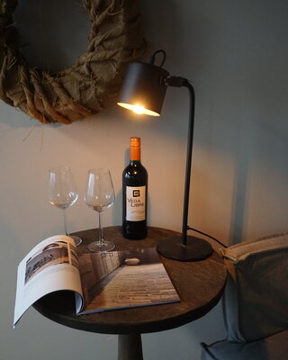 Brynxz Bureaulamp 'Minimalistic Matt Black' | 30 x 15 x 51 cm