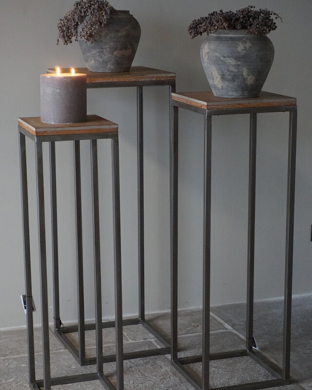 Brynxz Pilaartafeltjes | Set Van 3 | Wood Metal