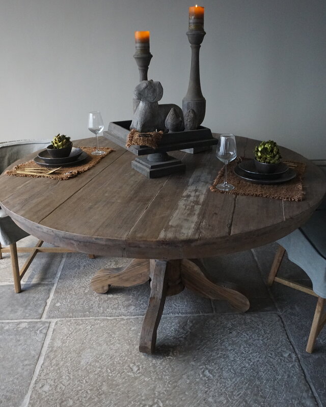 Rene Houtman Eetkamertafel Rond | H80 x Ø150 cm