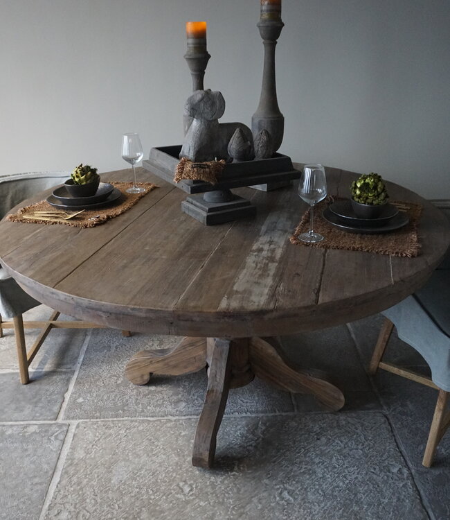 Rene Houtman Eetkamertafel Rond | H80 x Ø150 cm