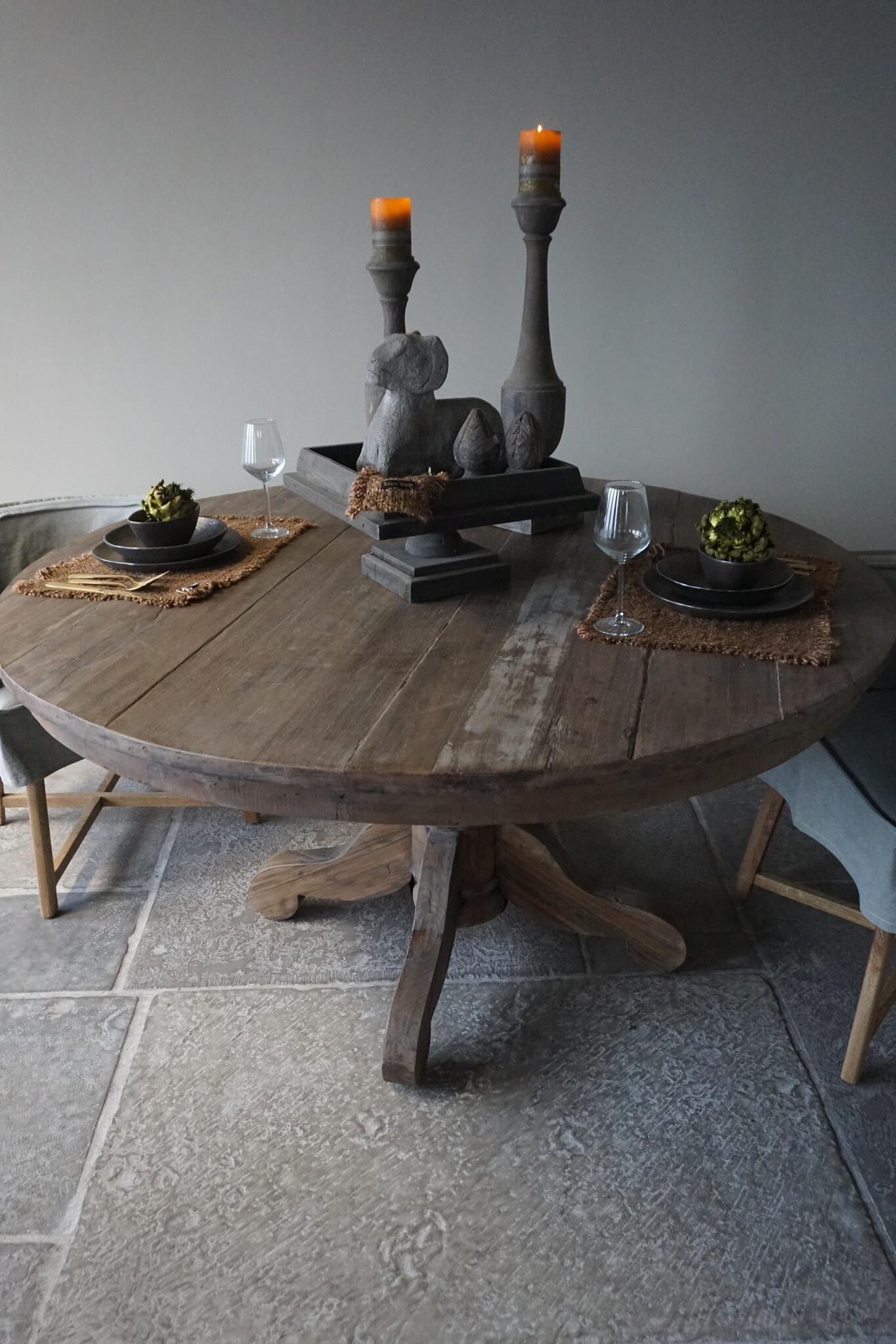 Rene Houtman Eetkamertafel Rond | H80 x Ø150 cm