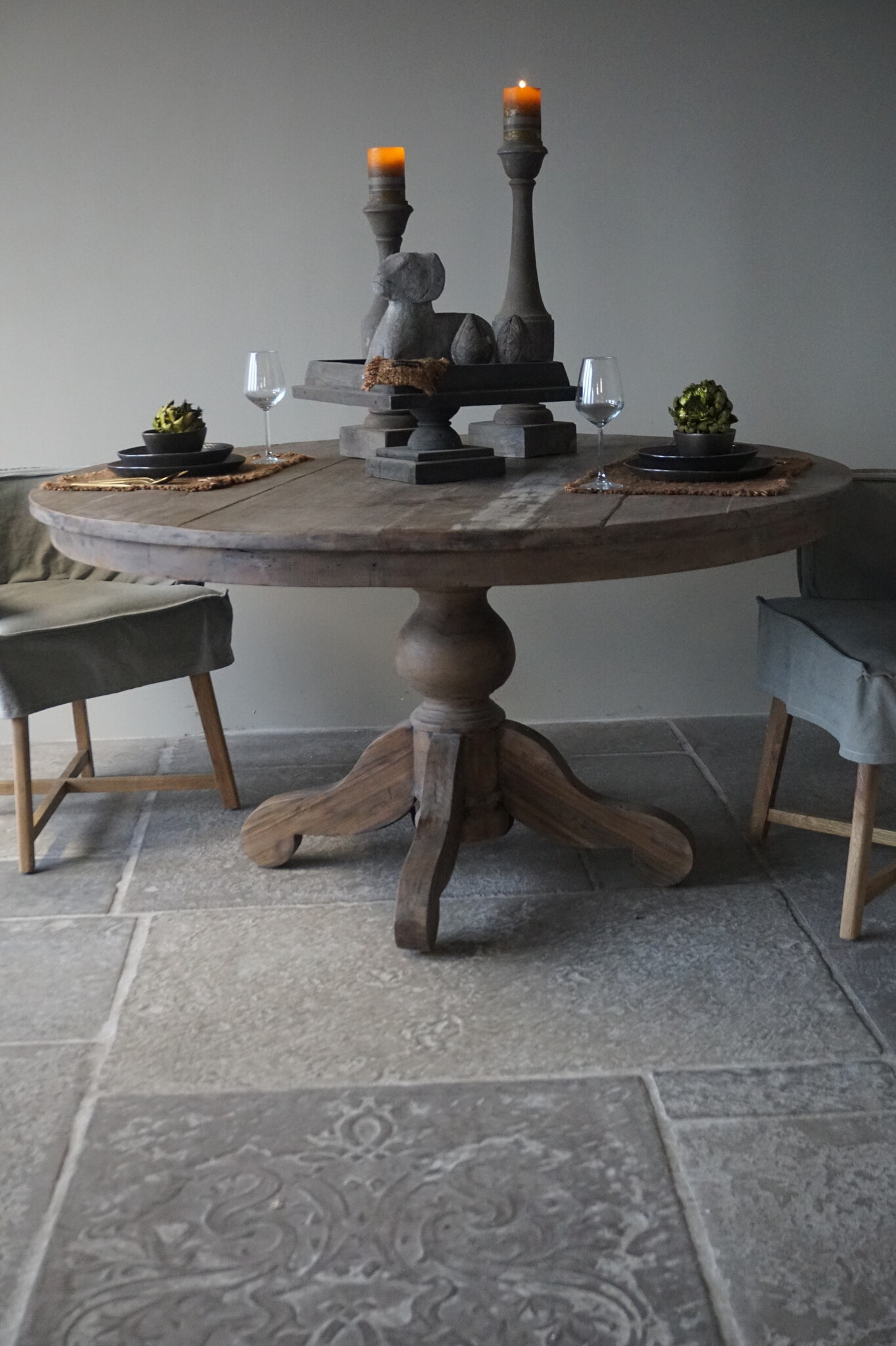 Rene Houtman Eetkamertafel Rond | H80 x Ø150 cm