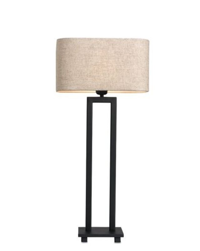 Frezoli Diable Tafellamp | Mat Zwart | H45 cm